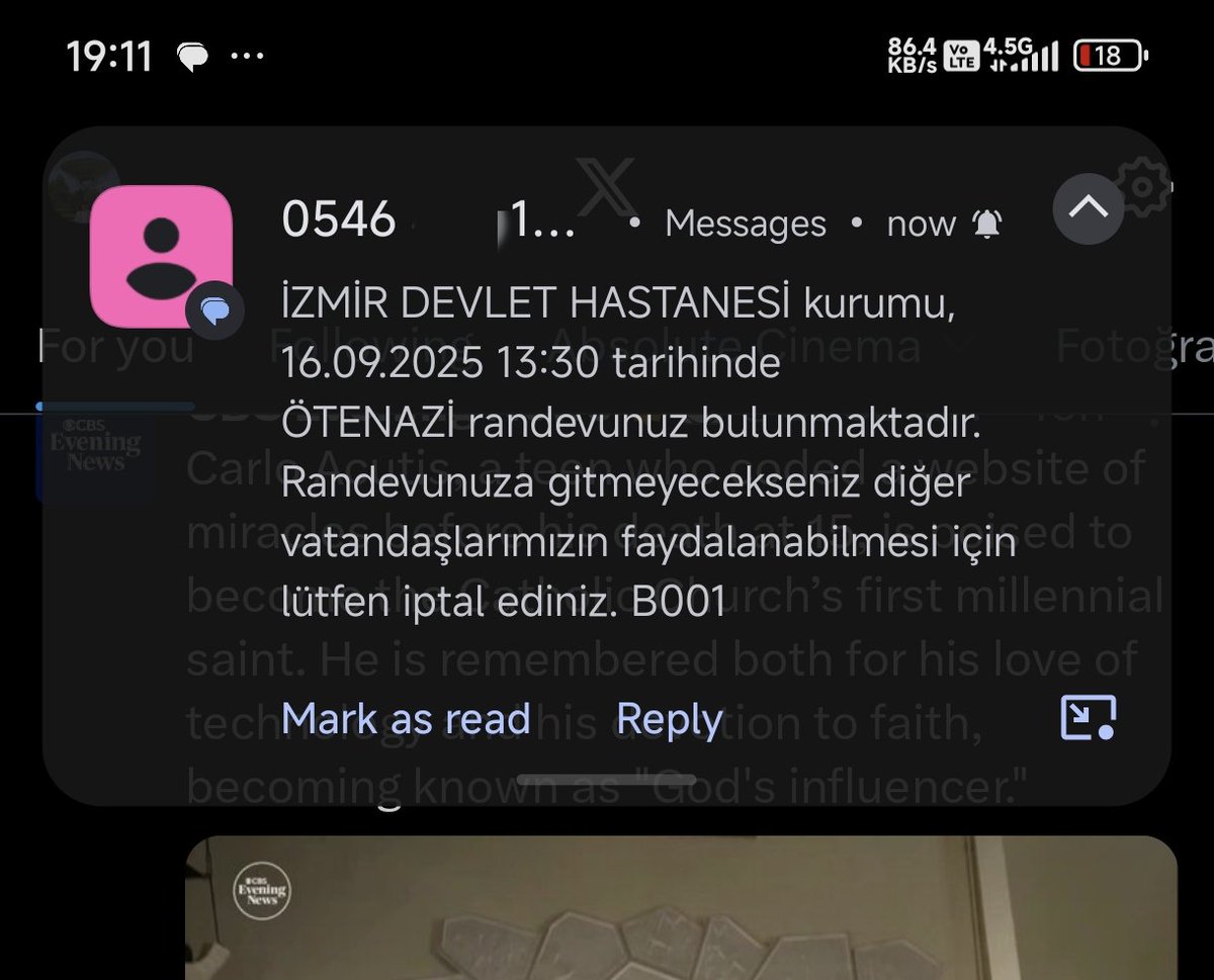 Sonunda randevu bulabildim ya