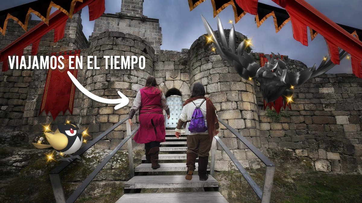 ProximaParadaYT's tweet photo. 🆕¡¡¡NUEVO VÍDEO!!!🆕

✨¡VIAJAMOS EN EL TIEMPO a la ÉPOCA MEDIEVAL y conseguimos a Corviknight Shiny! ✨

Todo RT🔁, LIKE ❤️y COMENTARIO🗨️ son súper agradecidos, de verdad ☺️❤️

#Pokemon #PokemonGO #aventuras #YouTube
⬇️⬇️⬇️⬇️⬇️
https://t.co/vRax7Vbu5d https://t.co/cvnoHv9BOz
