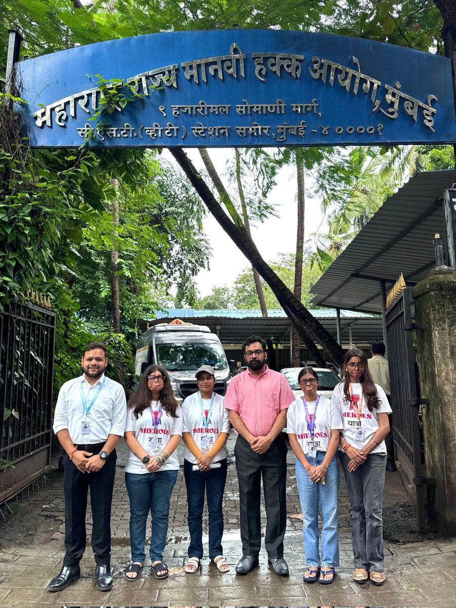 During our Sheroes Yatra in Mumbai, our team visited the Maharashtra State Human Rights Commission office where our founder <a href="/alteralok/">Alok Dixit</a> briefed the authorities about our organisation and the purpose of the Yatra. The Commission assured its support towards rehabilitation of acid