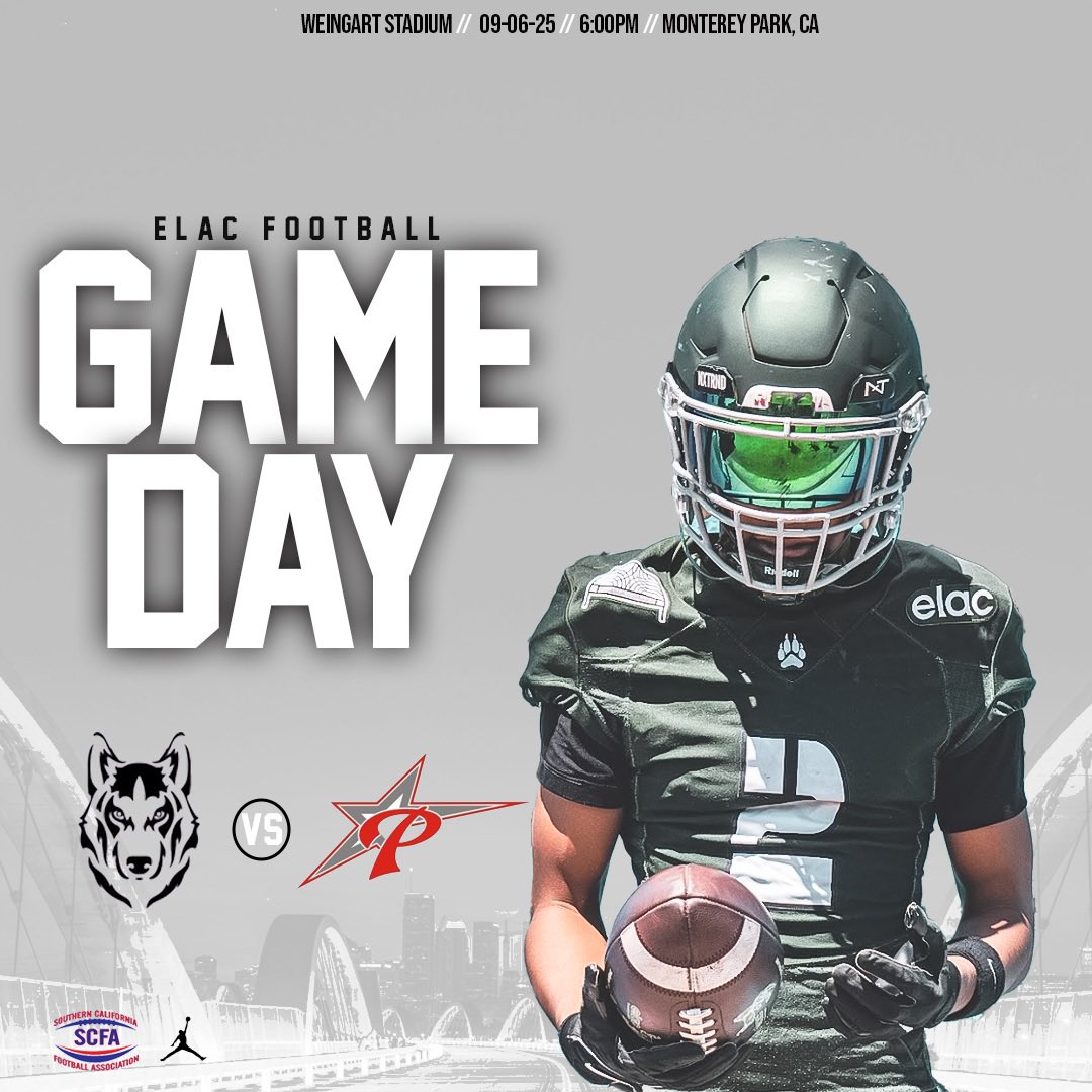 The Home Opener is Here 📍

🗓️ September 6th
🆚 Palomar College
⏰ 6:00pm
🏟️ Weingart Stadium