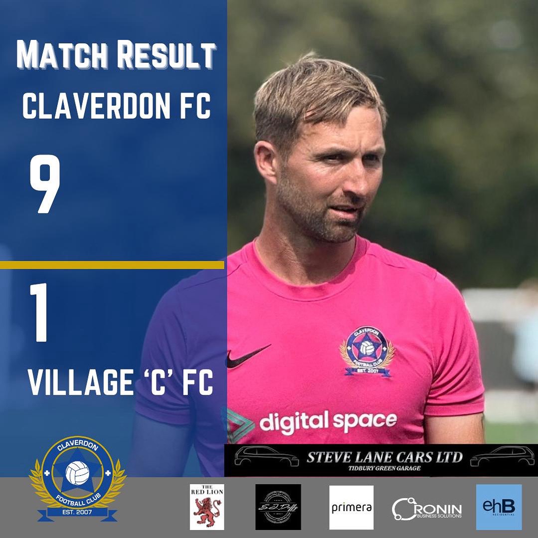 🔚 FULL-TIME |

Claverdon FC 9️⃣ – 1️⃣ Village C

What a way to kick off the new campaign! 💖⚽ An outstanding team performance sees us start the season in style with a dominant win.

👏 Big shift from the lads — let’s carry this momentum into next week!

#ClaverdonFC #UTC