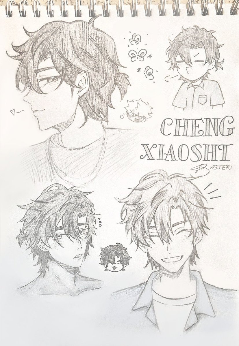 asteriqwr's tweet photo. omg im back hi
school doodles of this silly boy #linkclick #shiguangdailiren #Chengxiaoshi #bridonarc https://t.co/8MzjAO8Cbf
