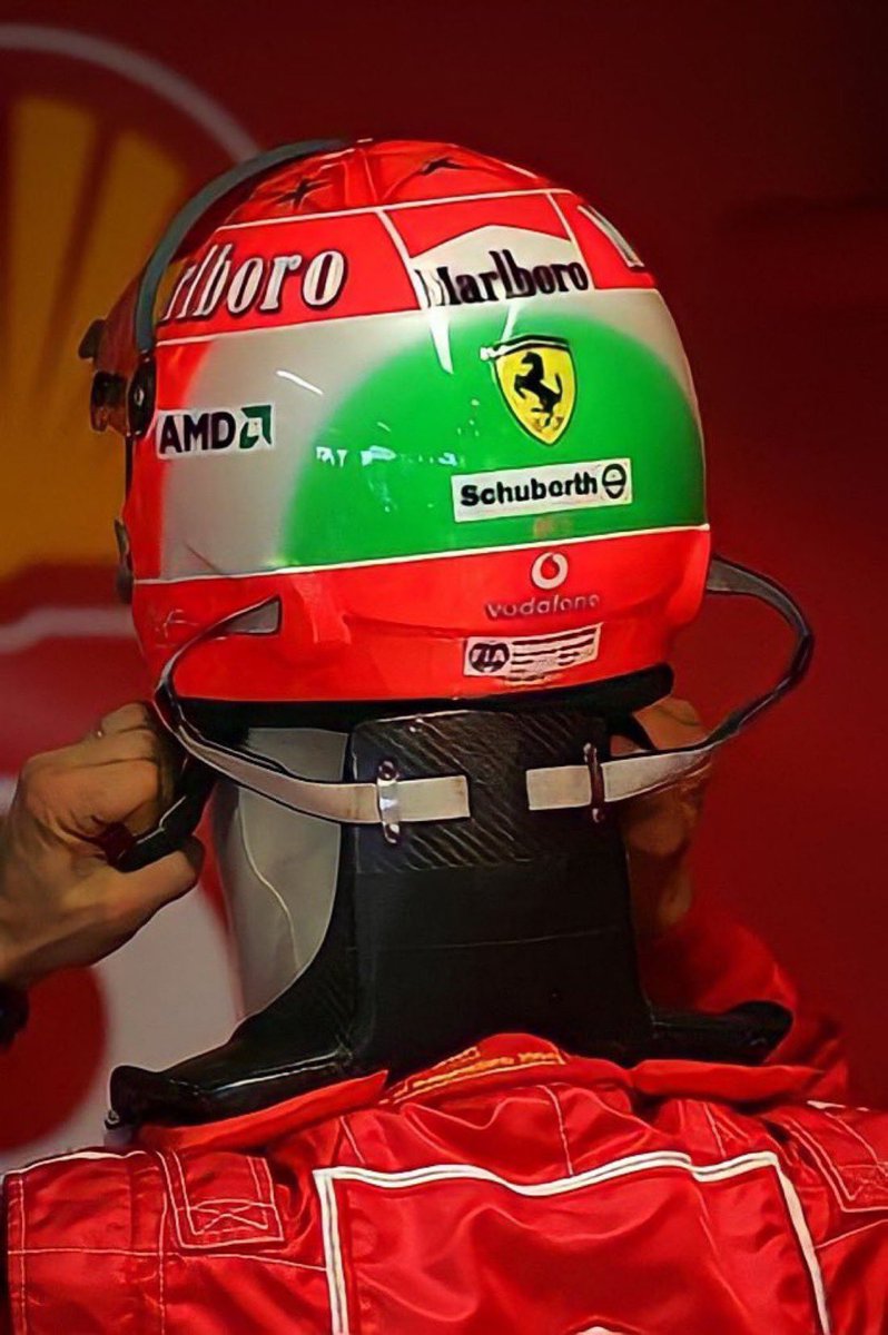 Commemorative Helmet for:
GP Monza 2004

#KeepFightingMichael