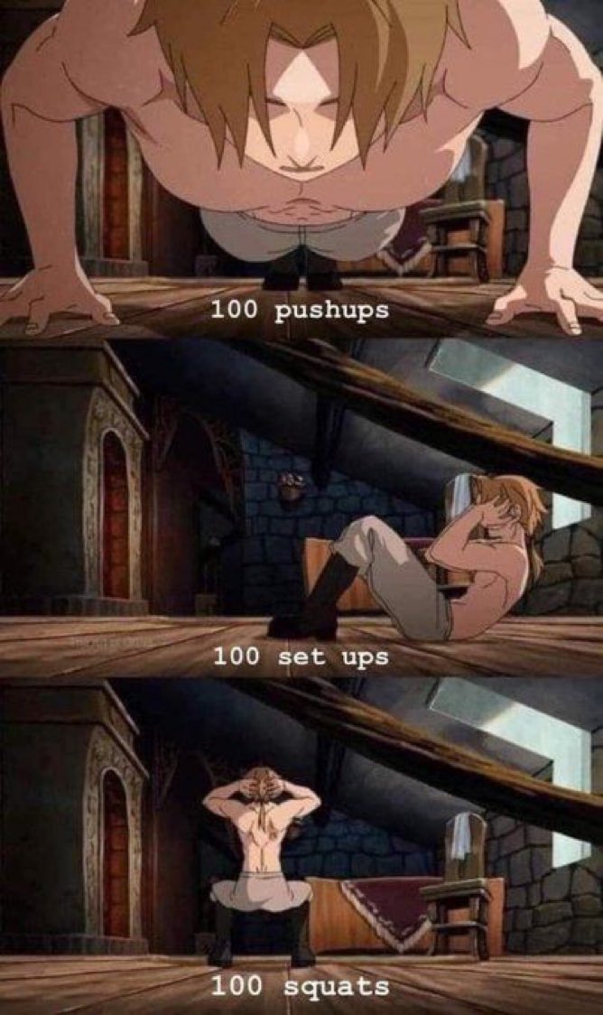 Do it every single day.