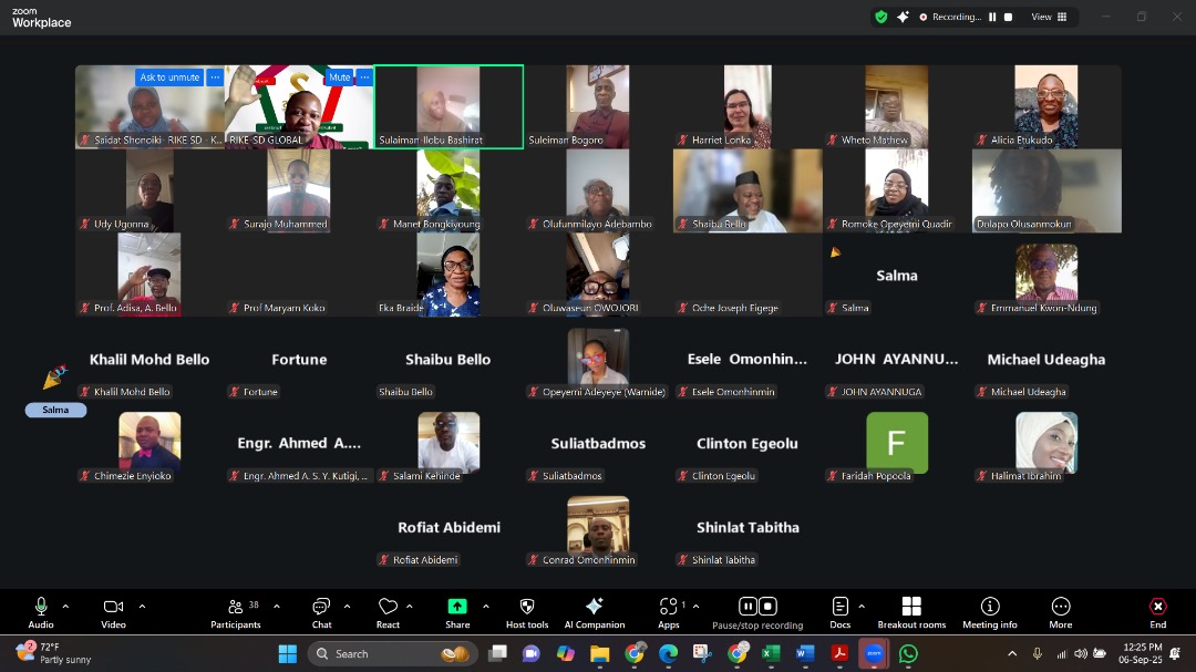 Rikesdglobal's tweet photo. Gratitude Beyond Words! ๐
What an inspiring milestone today as we witnessed the power of #collaboration, #resilience, and #vision at the RIKE-SD 2nd Anniversary Webinar (S2B#45), which also served as the official kickoff for #AfrikaRIDE3.0. https://t.co/AccFlTfPt0