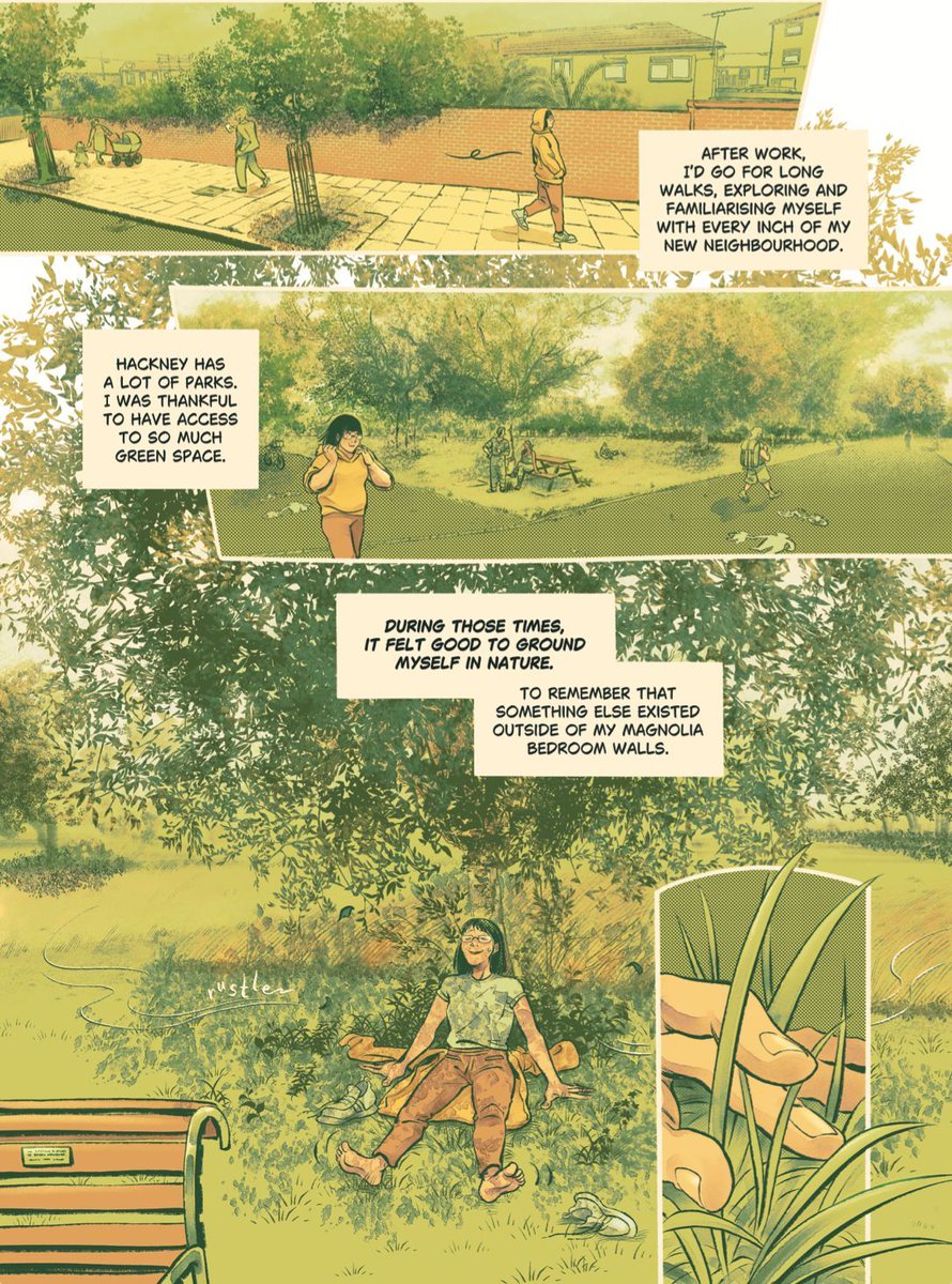 #HowToTouchGrass is a comics anthology about touching grass, literally AND figuratively.

🌿 "...it's important for humans to have access to these things that 'ground' us." 🌿  
- <a href="/TeahermitComics/">Jade JUDE Sarson</a>,  Contributor

LIVE ON KICKSTARTER NOW: kickstarter.com/projects/power…