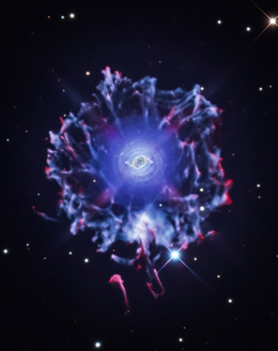 Cat's Eye Nebula about 3,500 light-years away