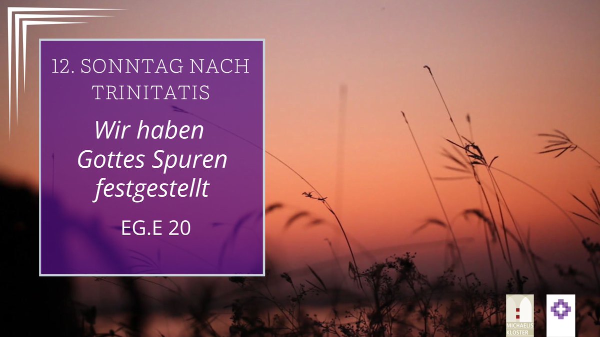 kirchehannovers's tweet photo. "Wir haben Gottes Spuren festgestellt" ist das neue Wochenlied und eventuell Euer neuer Wochen-Ohrwurm. 🎶 Wo habt Ihr zuletzt Gottes Spuren bemerkt? 🙏
➡️➡️ https://t.co/RpJQxtKO0c
#Wochenlied #Gott #Segen https://t.co/lRWGvv3QVD