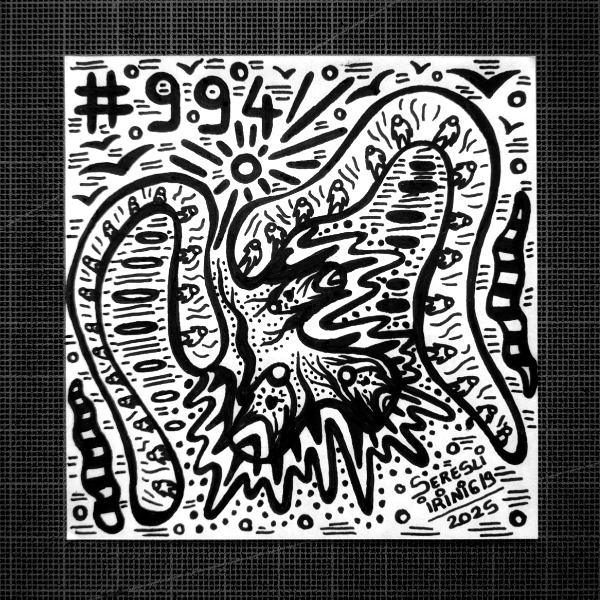 iriniseresli's tweet photo. #994 doodle journal •_• 
"The first monster you have to scare the audience with is yourself."
Wes Craven
#mindfulart #meditation #arttherapy #mentalhealth #expressiveart #intuitiveart #abstractart #Mindfulness #psychedelicart https://t.co/8dl9Fg1vVC