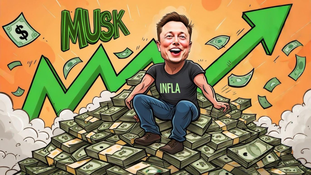 MemeFlatioooon's tweet photo. 🚀 Elon riding the wave of INFLA! 💸
Money crumbles, charts explode, and memes take over the market.
#INFLA #MemeCoin #ToTheMoon https://t.co/KdWhHD5s77