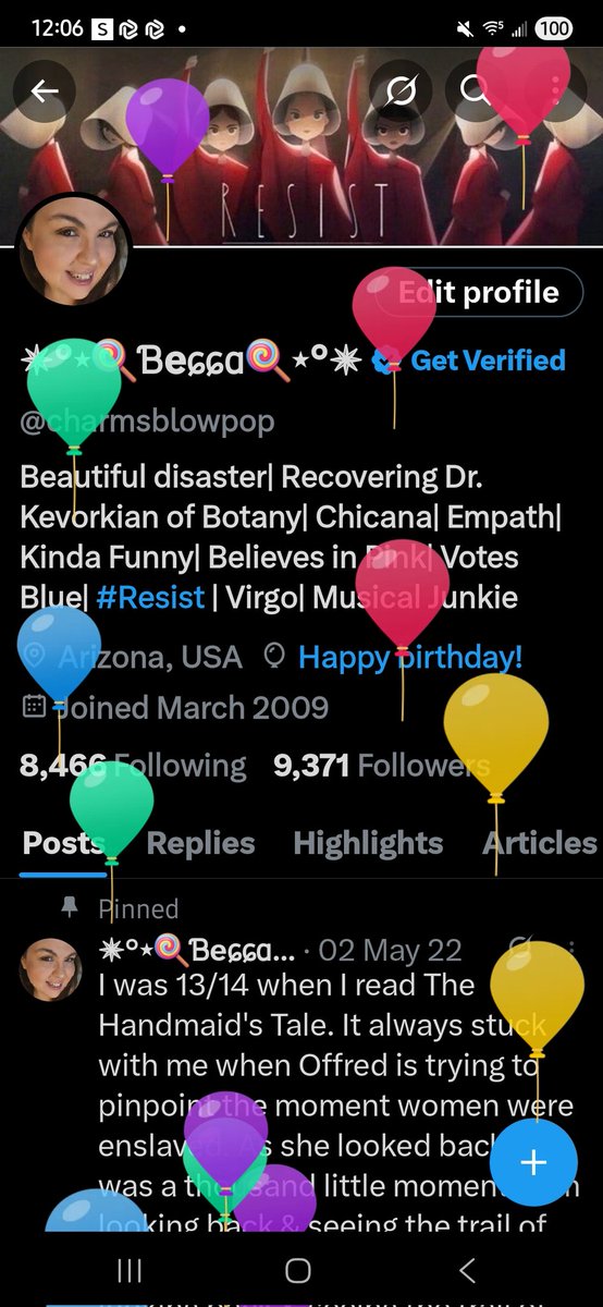charmsblowpop's tweet photo. Yaaaaayyyy! I got my balloons! #Level46 https://t.co/TbzPqdD6Yd