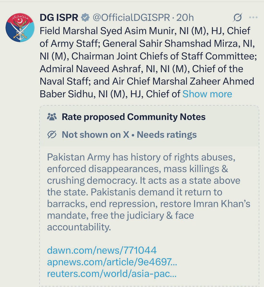 کمیونٹی نوٹ چپکا دیا گیا سچ کیساتھ
لیتھل🔥