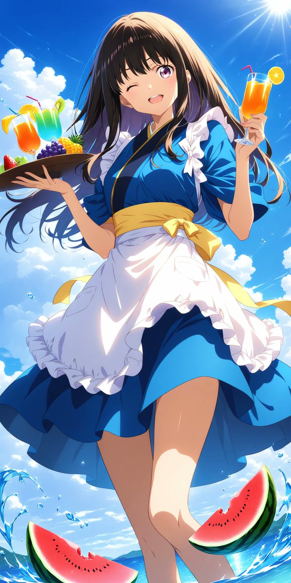 リコリスリコイル　MAYLA 井ノ上たきな 井ノ上たきな（#BlueRabbit_Art/リコリス・リコイル / Lycoris Recoil