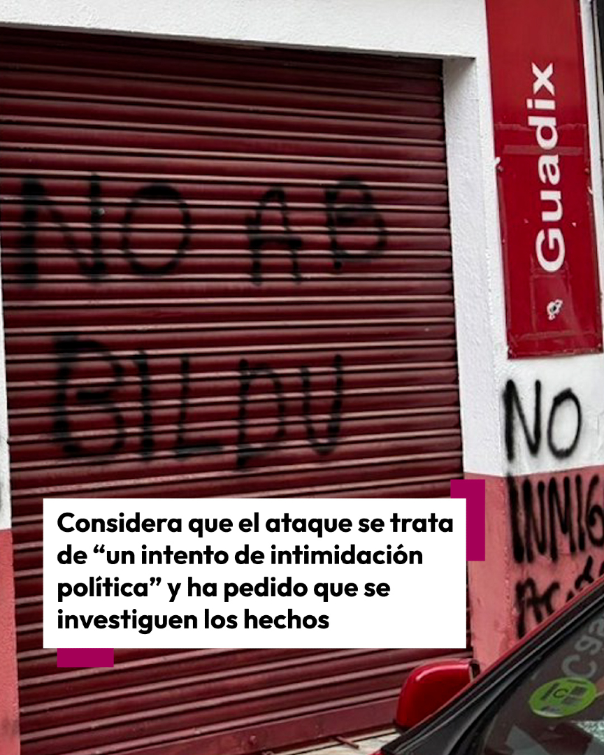 🔴 El PSOE de Guadix ha denunciado la aparición de pintadas con mensajes xenófobos e insultos a Pedro Sánchez.

📲 Todos los detalles, en 101tv.es

#Granada #Guadix #Provincia #PSOE #PedroSánchez