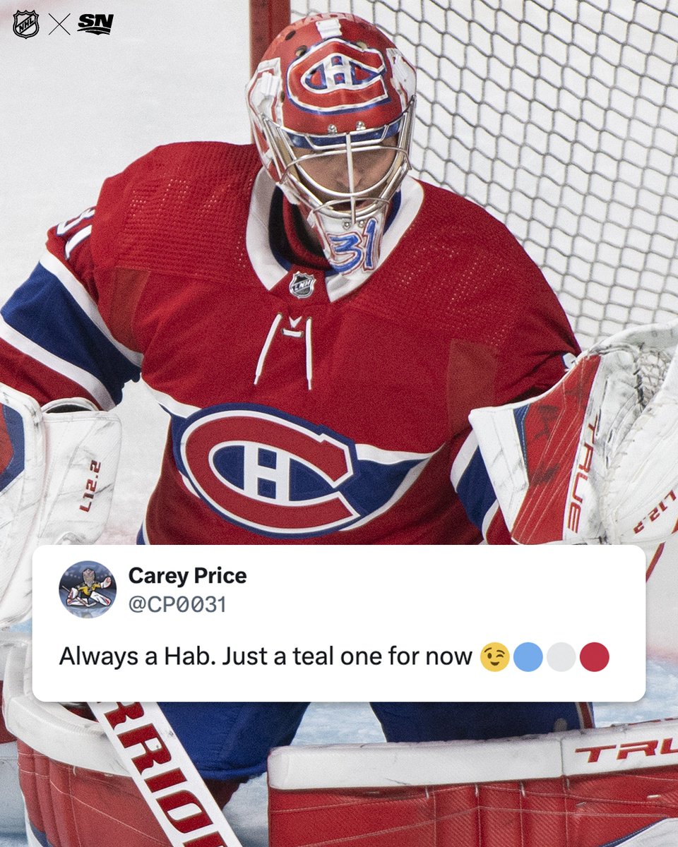 Carey Price weighs in on his trade to the Sharks 😅