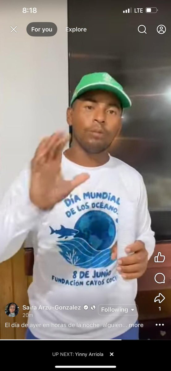 baraudawaguchu's tweet photo. Denunciamos a la Fundación Cayos Cochinos como responsable de cualquier hecho violento que se genere en Nueva Armenia, a traves de este empleado han convocado a sus empleados para movilizarse a Nueva Armenia dizque a destituir a la compañera Mabel Robledo. Alto a la manipulación! https://t.co/8WW4j63vKx