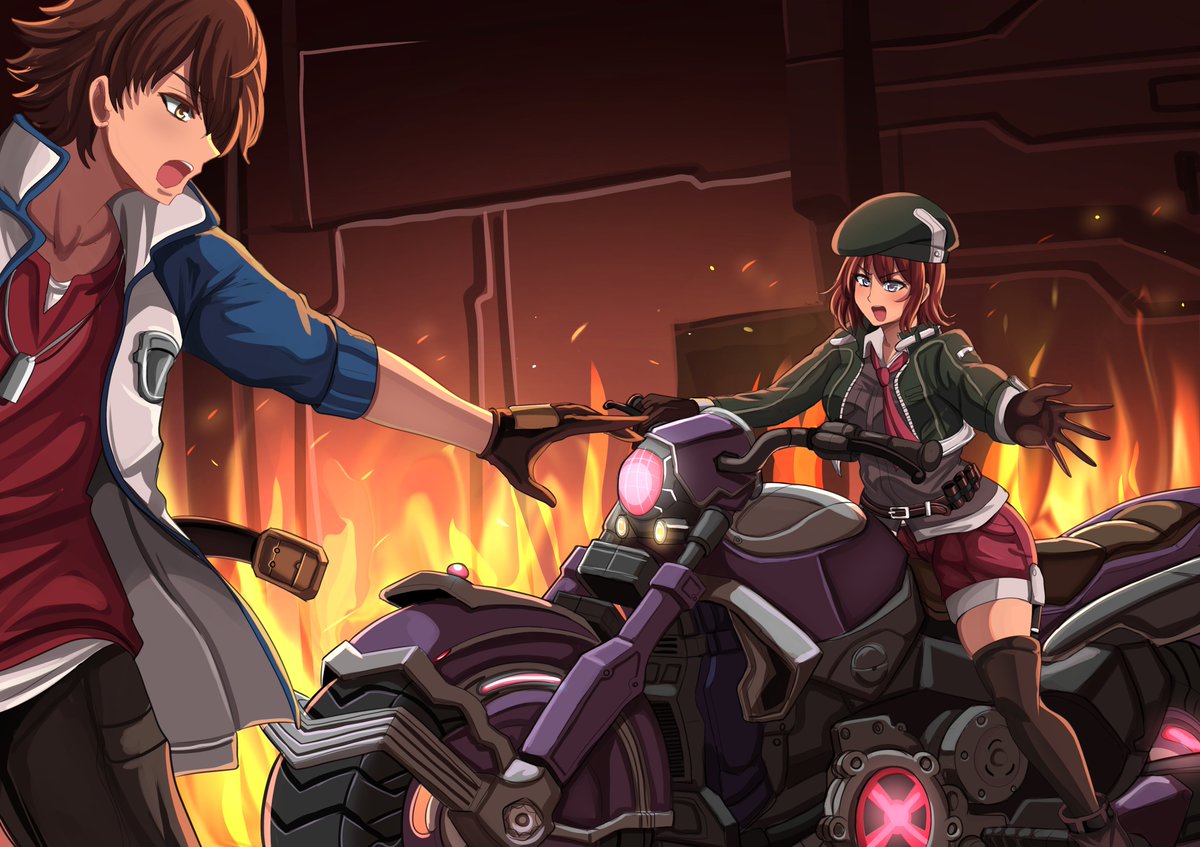 NDFCaptain's tweet photo. Noel goes through great risk to rescue her man 😤🔥

Comm drawn by @OrcaOmega. Thank you so much! #Trails #NoelSeeker #LloydBannings #TheLegendOfHeroes #Falcom #英雄伝説 #ノエル・シーカー #LloydxNoel https://t.co/UUWrI1Mt5y