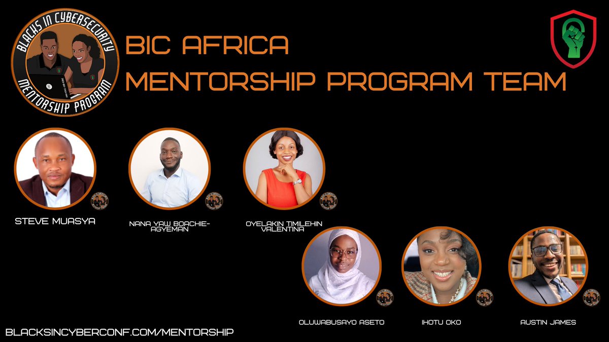 BlackInCyberCo1's tweet photo. 🍊 We’re proud to launch the BIC Africa Mentorship Program — building bridges, empowering entrepreneurs and shaping futures across the continent. 

🌐 https://t.co/NRiIVD6i1V
⁠
#BlacksInCyber #BlacksInCybersecurity #LitLikeBIC #Mentorship #BICMP #BICAfrica https://t.co/L3JUkBYgtD