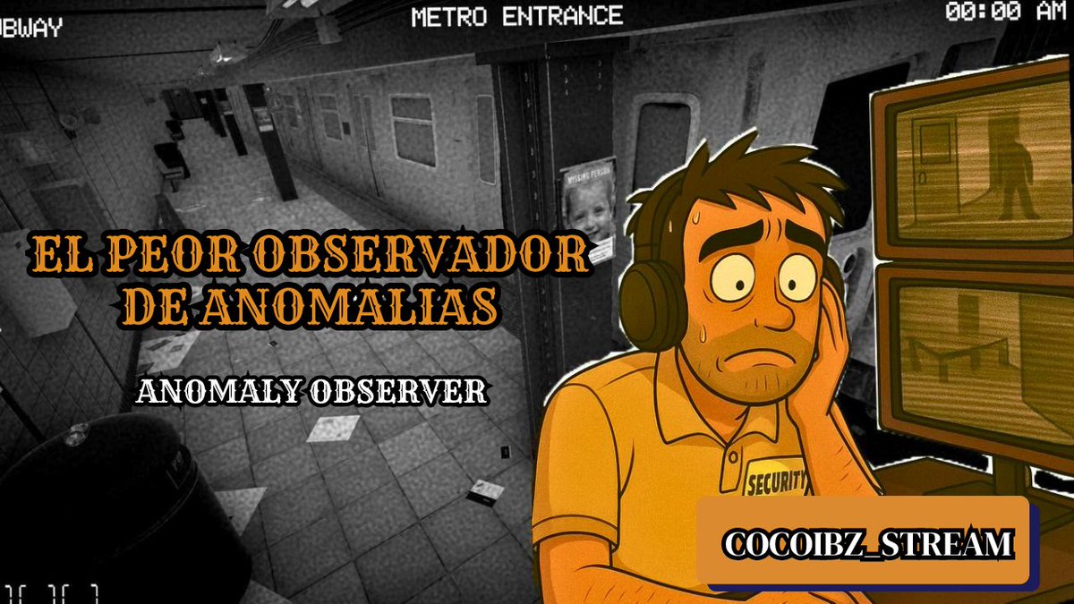 Cocoibz_StreamX's tweet photo. Mañana por la tarde me echan fijo. ¿Podré sobrevivir a este trabajo? (Promo Anomaly Observer) 😱 ✨
Mi Canal: https://t.co/vucgzmcKxq
#parati #fyp #feed #explore #ibiza #keymailer #anomalyobserver #HorrorCommunity #TwitchStreamers #twitchaffiliate #YouTuber #AnomalyObserver https://t.co/0INACCZq3V
