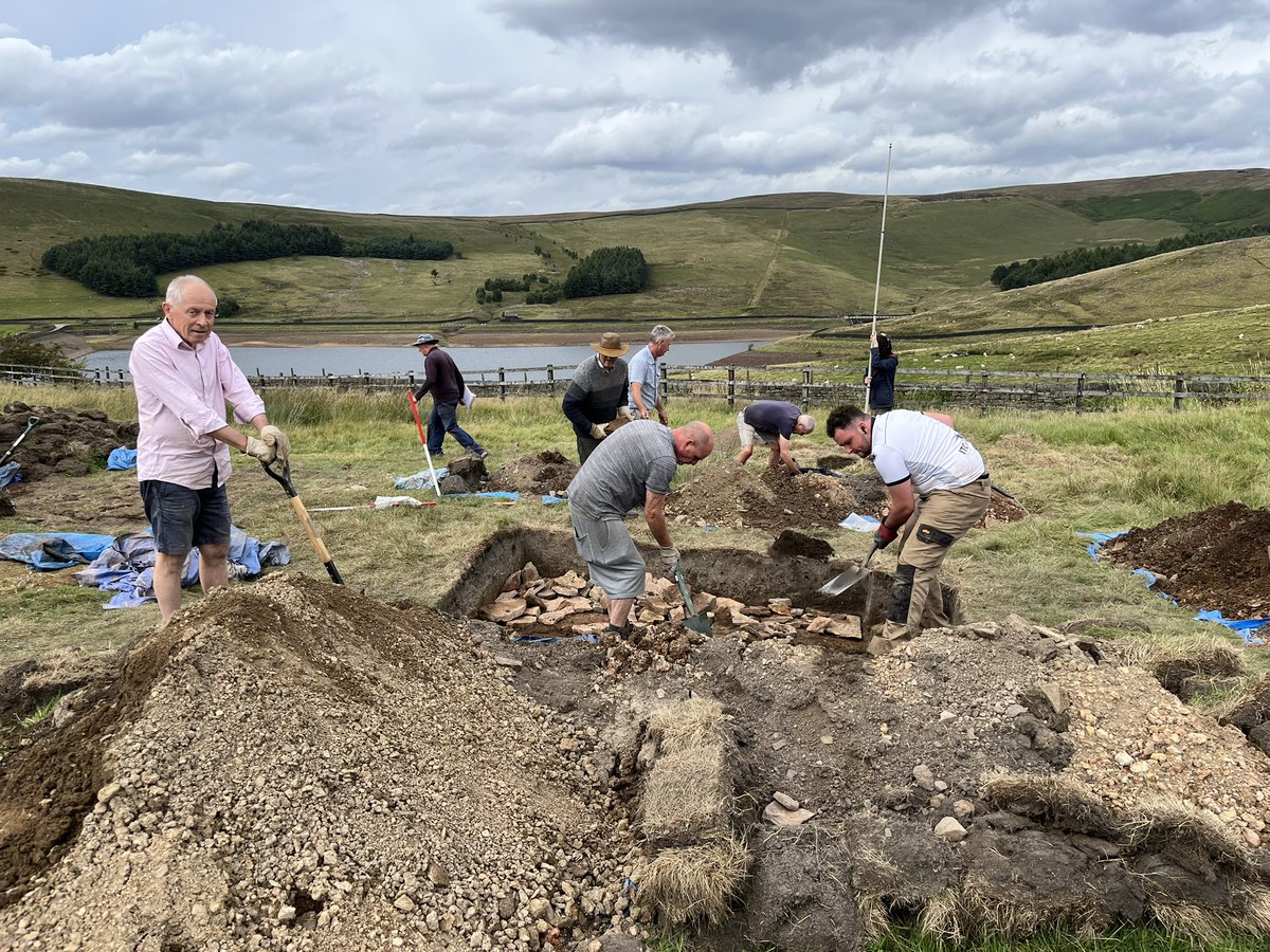 Castleshaw Archaeology tweet media