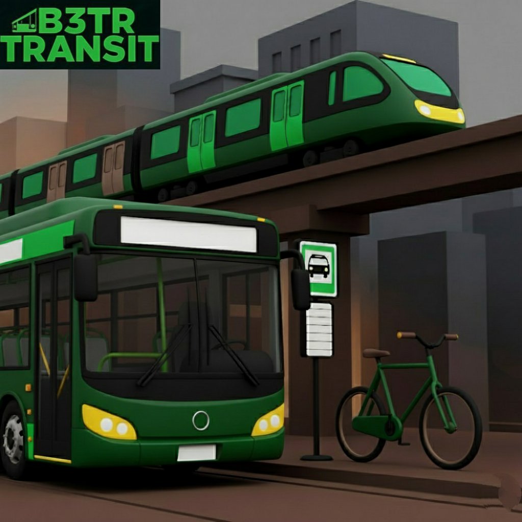 masking_vet's tweet photo. Let's reduce pollution and congestion by taking public transport and get $B3TR rewards for every eco-commute trip @b3tr_transit
#VeBetterDAO #VeWorld #VeFam #vechain #SustainableTravel #UrbanPlanning #B3TR #EcoFriendly #ClimateAction #GreenCommute #SustainableLiving #GoGreen https://t.co/qjAq4W5Qt3