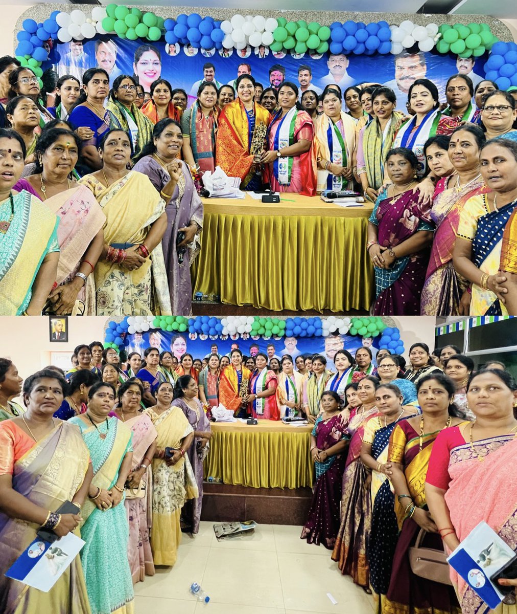 PedadaRamani's tweet photo. వైయస్సార్ కాంగ్రెస్ పార్టీ ఉత్తరాంధ్ర మహిళా విభాగం జోన్-1 సమావేశం విశాఖపట్నం లో రాష్ట్ర వర్కింగ్ ప్రెసిడెంట్ శ్రీమతి ఈర్లే అనురాధ గారి ఆధ్వర్యంలో విశాఖపట్నం మహిళా విభాగం అధ్యక్షురాలు పేడాడ రమణికుమారి అధ్యక్షతన జరిగింది. https://t.co/59gsxa8nf7