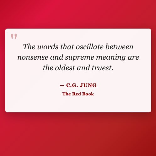 jaredwgreen's tweet image. This one kinda got me. #Jung #JungQuote #TheRedBook