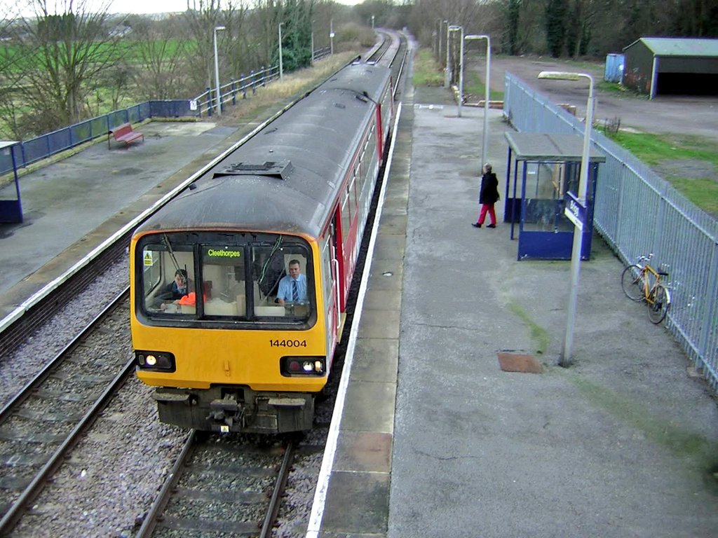 Railbus Memories (@railbusmemories) on Twitter photo Railbus 144004, in West Yorkshire Metro livery draws into Brigg with the 0803 (Saturday Only) <a href="/IBLRG/">The Independent Brigg Line Rail Group (Est 2012)</a> service from Sheffield Midland to Cleethorpes in March 2008.
© Philip Hewson Railbus 144004, in West Yorkshire Metro livery draws into Brigg with the 0803 (Saturday Only) <a href="/IBLRG/">The Independent Brigg Line Rail Group (Est 2012)</a> service from Sheffield Midland to Cleethorpes in March 2008.
© Philip Hewson