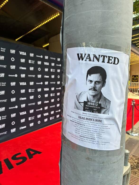 Let's take a little look at Dead Man's Wire promotion for the Tiff festival! This movie is set to premier at the festival on Sep 7th