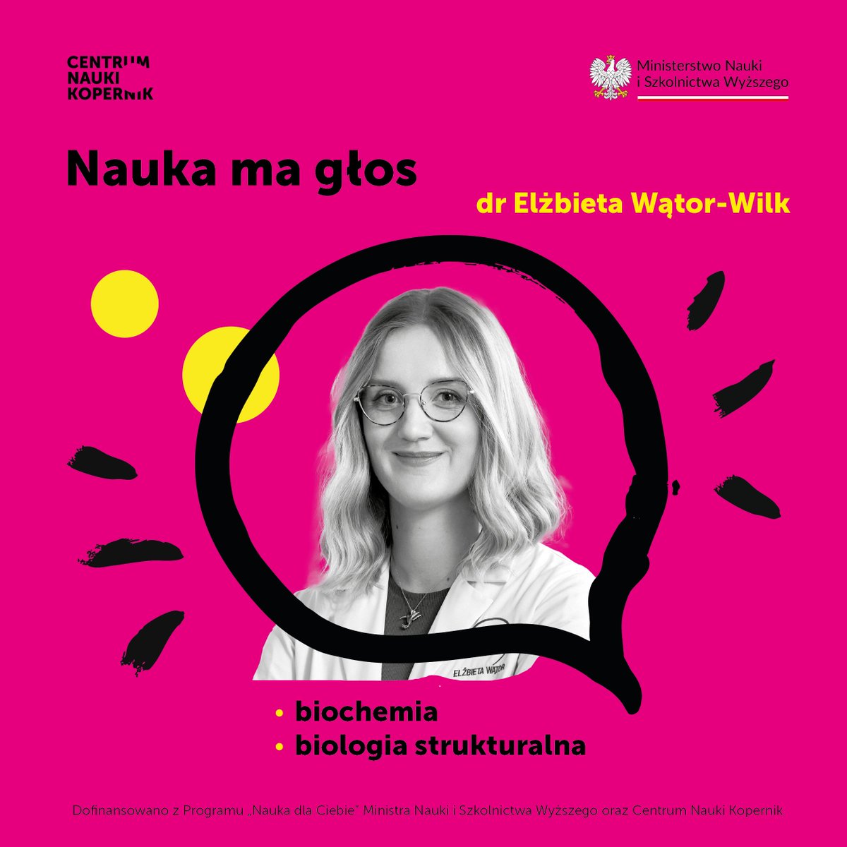 Zaczęło się od tego, że ktoś kiedyś opowiedział mi o nauce w sposób,  który zmienił moje życie — dziś ja chcę zrobić to samo dla innych. 

kopernik.org.pl/nauka-ma-glos/…  #NaukaMaGłos <a href="/cnkopernik/">CentrumNaukiKopernik</a> <a href="/MNiSW_GOV__PL/">Ministerstwo Nauki i Szkolnictwa Wyższego</a>