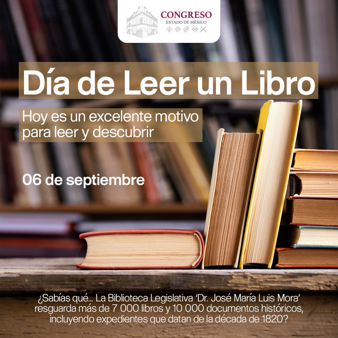 📰 Conoce la Biblioteca Legislativa Dr. José María Luis Mora, un espacio donde la información, la historia y el aprendizaje están al alcance de tu mano.

📲 Explora nuestro catálogo digital y visítanos.

bibliolex.gob.mx