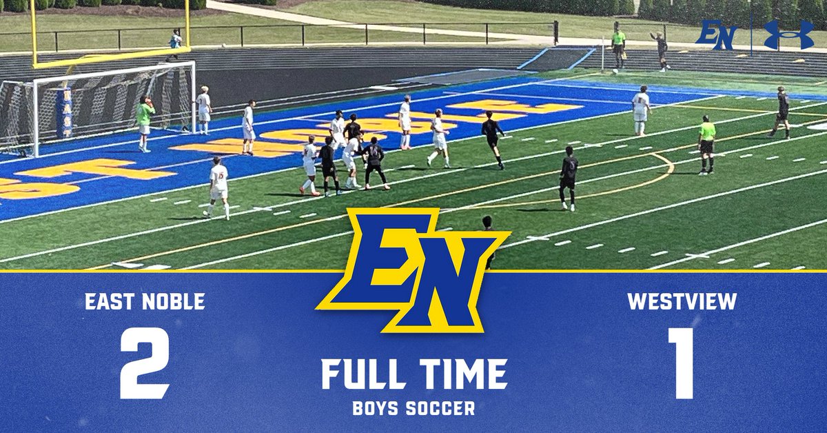 ENKnights's tweet photo. East Noble defeats Westview 2-1! https://t.co/a883xqRvcO
