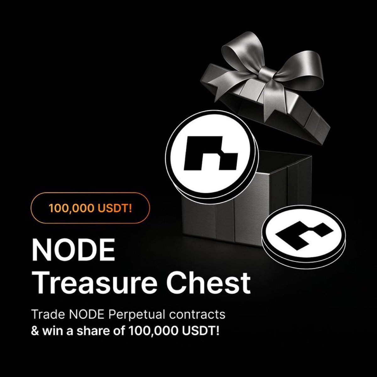 t1samsam_web3's tweet image. Hey everyone! 🌞

Bybit’s 100,000 USDT Treasure Chest is here! Trade $NODE and invite friends to win big! 🎉

The contest ends September 15th at 10 AM UTC. Enter here: i.bybit.com/abcUfBw

Don’t miss out on awesome prizes! 🎁

#NODE #Bybit #NodeOps