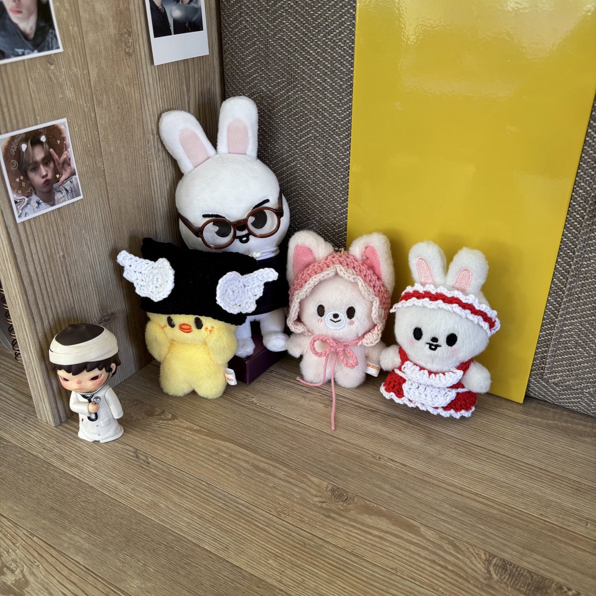 Peluş kıyafet satış thread 😖😖
Helo her türlü peluşa uygun kıyafet örülür evlatlarınız giydirilir bana dmden ulaşabilirsiniz 
Örnek mode fiyatları aşağıya bıraktım görenler rtlerse çok sevinirimm ⬇️