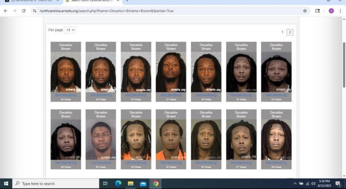 MikeConsti31151's tweet photo. @ericmmatheny The attorneys and judges that released this monster onto the streets fourteen times should be tried as accessories to murder. https://t.co/8p7B79cpkN