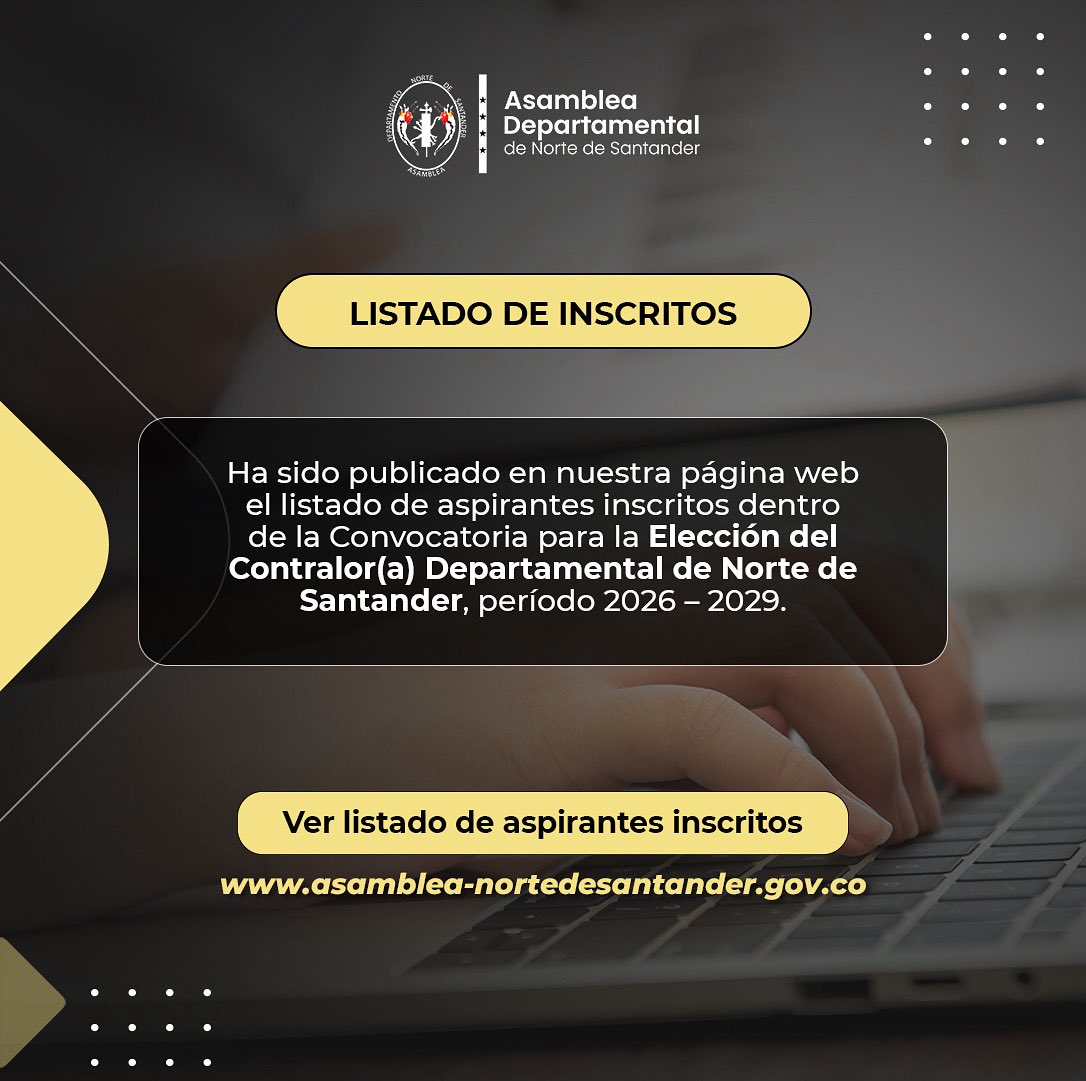 Asamblea de Norte de Santander tweet media
