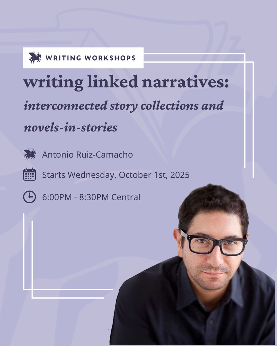 This is one of my most popular <a href="/WritingWorkshps/">WritingWorkshops.com</a>  online classes — and also one of my favorites. Six-week workshop on interlinked narratives, starting 10/01 — reserve your spot before it sells out! writingworkshops.com/collections/th…