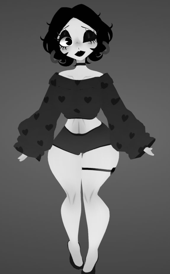 Strelitzia21_'s tweet image. Betty Boop! 
Future public avatar - WIP
#BettyBoop #VRChat️ #VrchatAvatar #3DModel #Blender