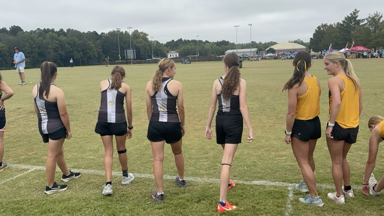 Amory Girls XC at Tupelo today!