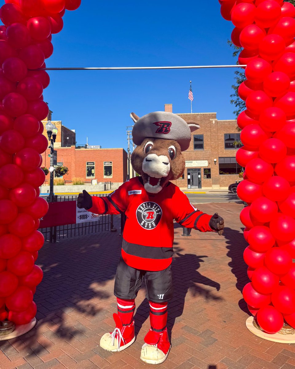 Nugget had such a fun time cheering on the walkers at the 2025 Black Hills Heart Walk!

<a href="/American_Heart/">American Heart Association</a> | <a href="/NuggetTheMascot/">Nugget-the Rapid City Rush Mascot</a>