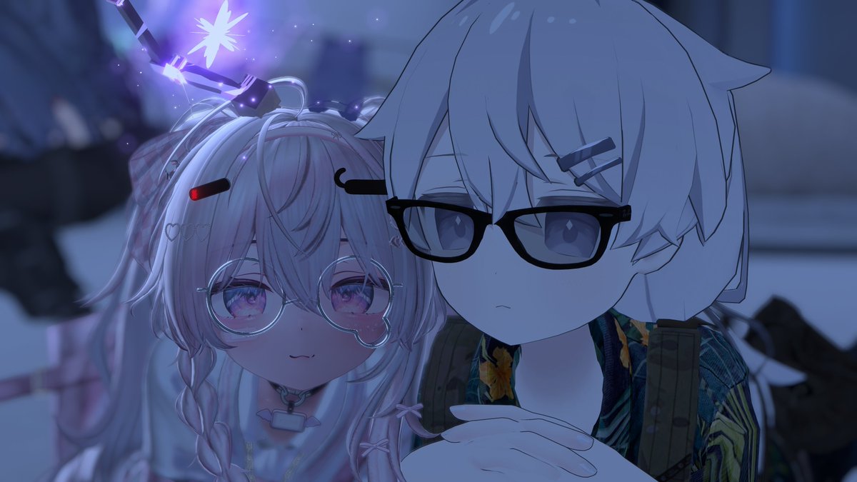 Pr0be_9's tweet photo. #VRChat️ #VRChatPhotography 
@TsukushiInk 
cute https://t.co/dPZNoLPnL7
