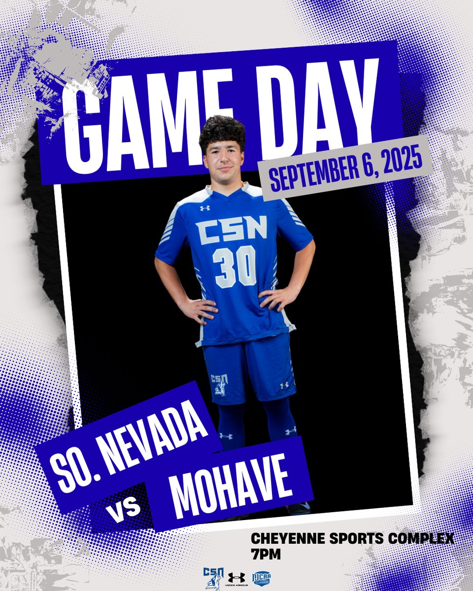 CSN_MSoc's tweet image. ⚽GAMEDAY⚽
“ACCAC Home Opener”
🆚| Mohave Community College 
📆| September 6, 2025
⌚| 7:00 PM 
🏟️| Cheyenne Sports Complex
📍| North Las Vegas, NV
📺| Coyote Sports Network: 
vcloud.hudl.com/broadcast/embe…
🐺⚽️ #1PACK #BeatTheBighorns
 @CSNCoyote