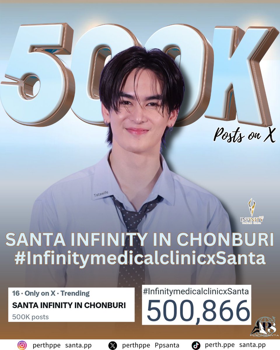 —★ SANTA

500K POSTS ACHIEVED both for the keyword and tag! Everyone is really talented! 💪🏻😎

SANTA INFINITY IN CHONBURI

#InfinitymedicalclinicxSanta
#Santapp #SantyofSanta <a href="/Ppsanta/">Santapp</a>