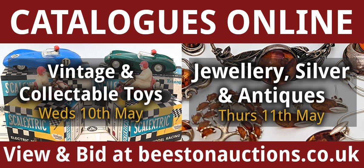 Auction Catalogue Now Available! ~ Vintage Toys with Jewellery, Antiques &amp; Collectables ~ Thurs 11th September - mailchi.mp/eb579e4d9864/b…