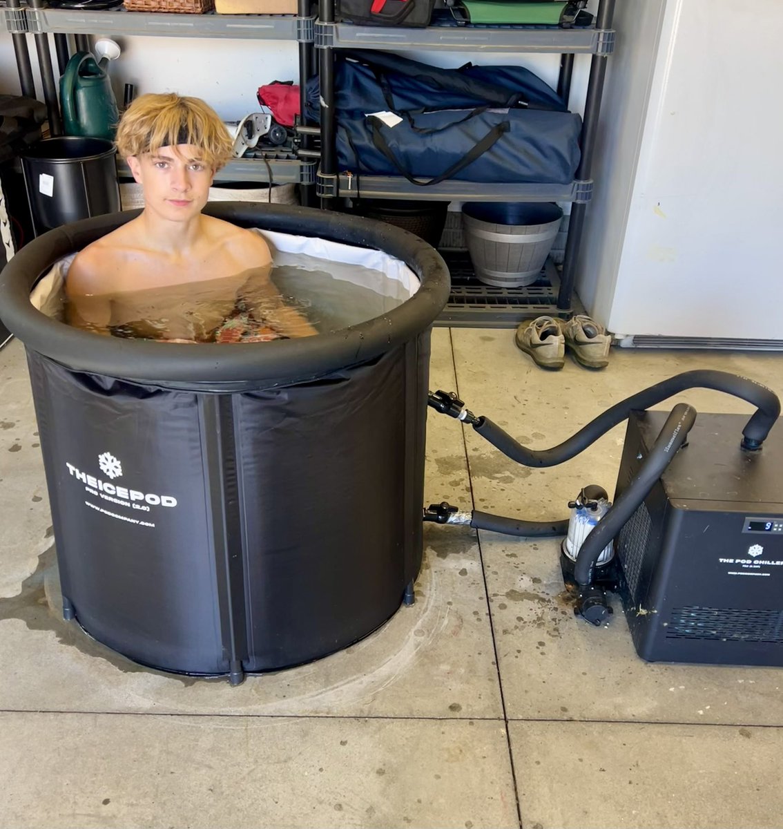 Recovery locked in—cold tub + fuel. 

Feeling game ready.💪🏻

#recovery #football <a href="/MWWildcatFB/">Millard West Wildcat FB</a> <a href="/2031MWJrCats/">7th Grade MW Jr. Wildcats Green Football</a> #fuel #grind