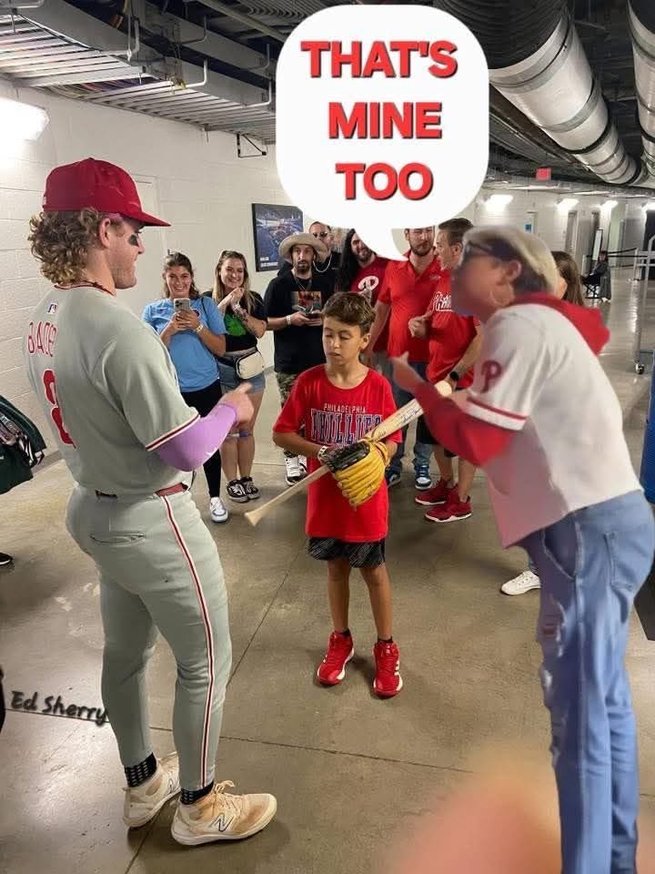 Damn Karen!!! Bi+€# showed up to take the boy’s bat too