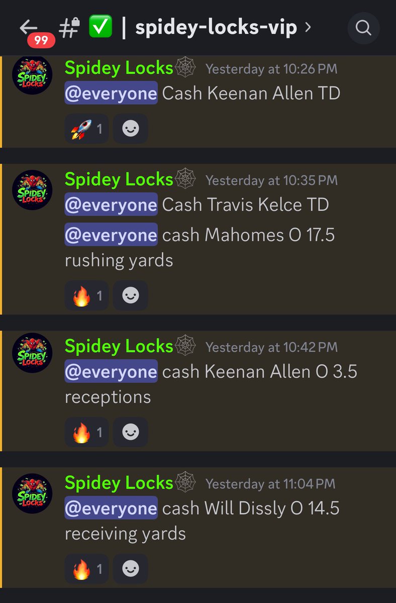 flexprops's tweet photo. ✅Cash Keenan Allen TD ✅
✅Cash Travis Kelce TD ✅
✅Patrick Mahomes O17.5 
Rushing Yards ✅
✅Keenan Allen O3.5 receptions✅ 
✅Will Dissly O 14.5 
receiving yards ✅

Lifetime VIP $25: https://t.co/ZwdzcpRNzC

Don’t miss out on NFL Tomorrow 
@SpideyLocks422 holds it down for VIP in NFL for VIP