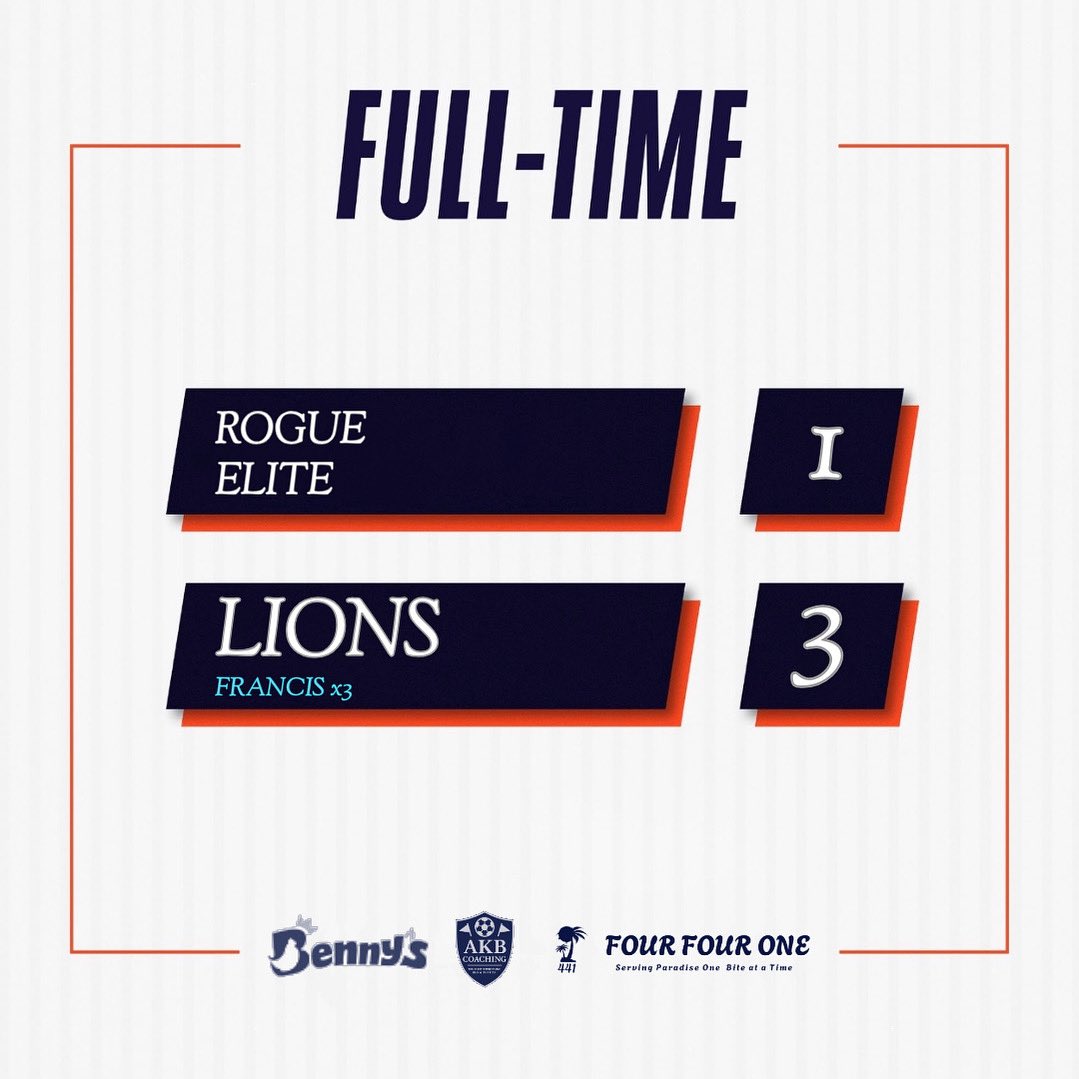 TRE PUNTI 🍒 

A statement of intent today from the lions as we start our season off with a comprehensive victory over Rogue Elite. 🔥 

All the best to <a href="/fc_rogue/">Rogue Elite FC</a>  for the season ahead, top lads! 🫡 

FORZA LIONS 🦁 

<a href="/LeicsCFL/">LCFL Sponsored by Uptonsteel</a>