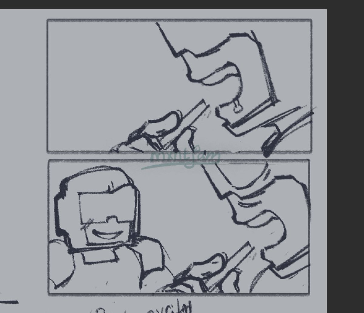 mxntjam's tweet image. Messy sketches/little bits of comic preview 
The first 4 posts here is capsteve tee hee!!
More in the next thread