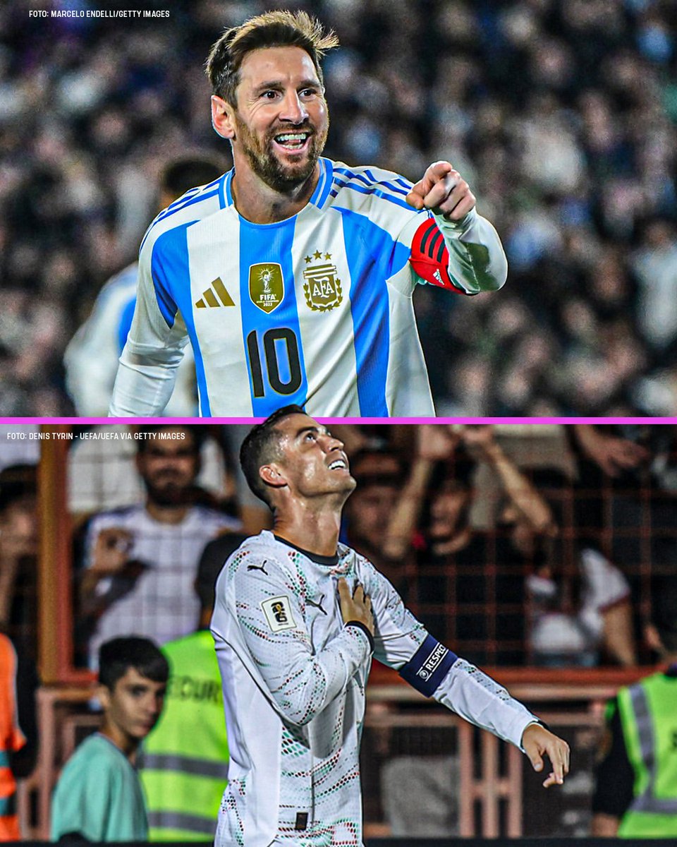 TNTSportsBR's tweet image. Cristiano Ronaldo - 40 anos 
Messi - 38 anos

Aproveitem esse privilégio enquanto podem... 🥹